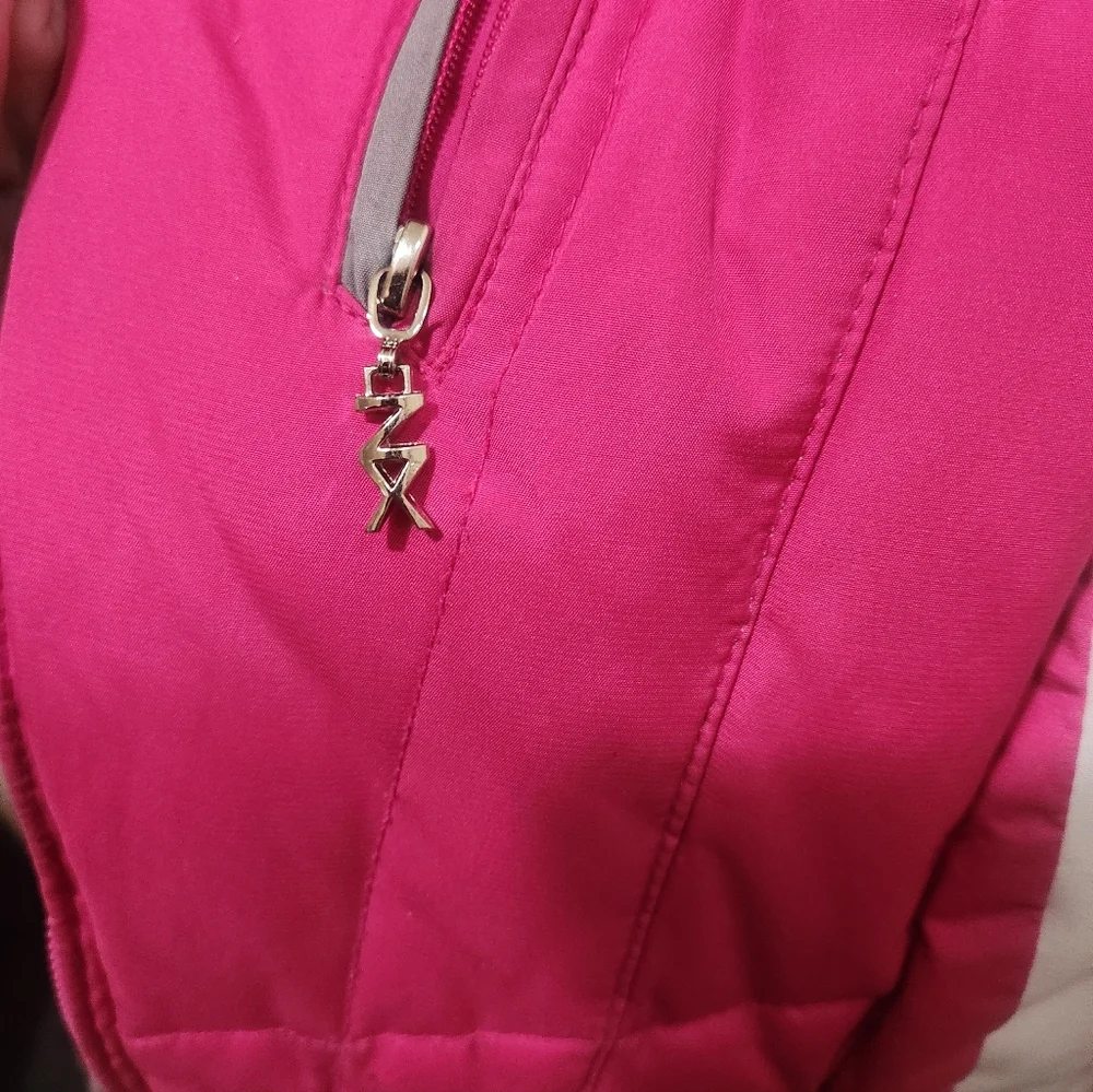 Pink and White FX Winter Jacket Women's Size M - Picture 8 of 12